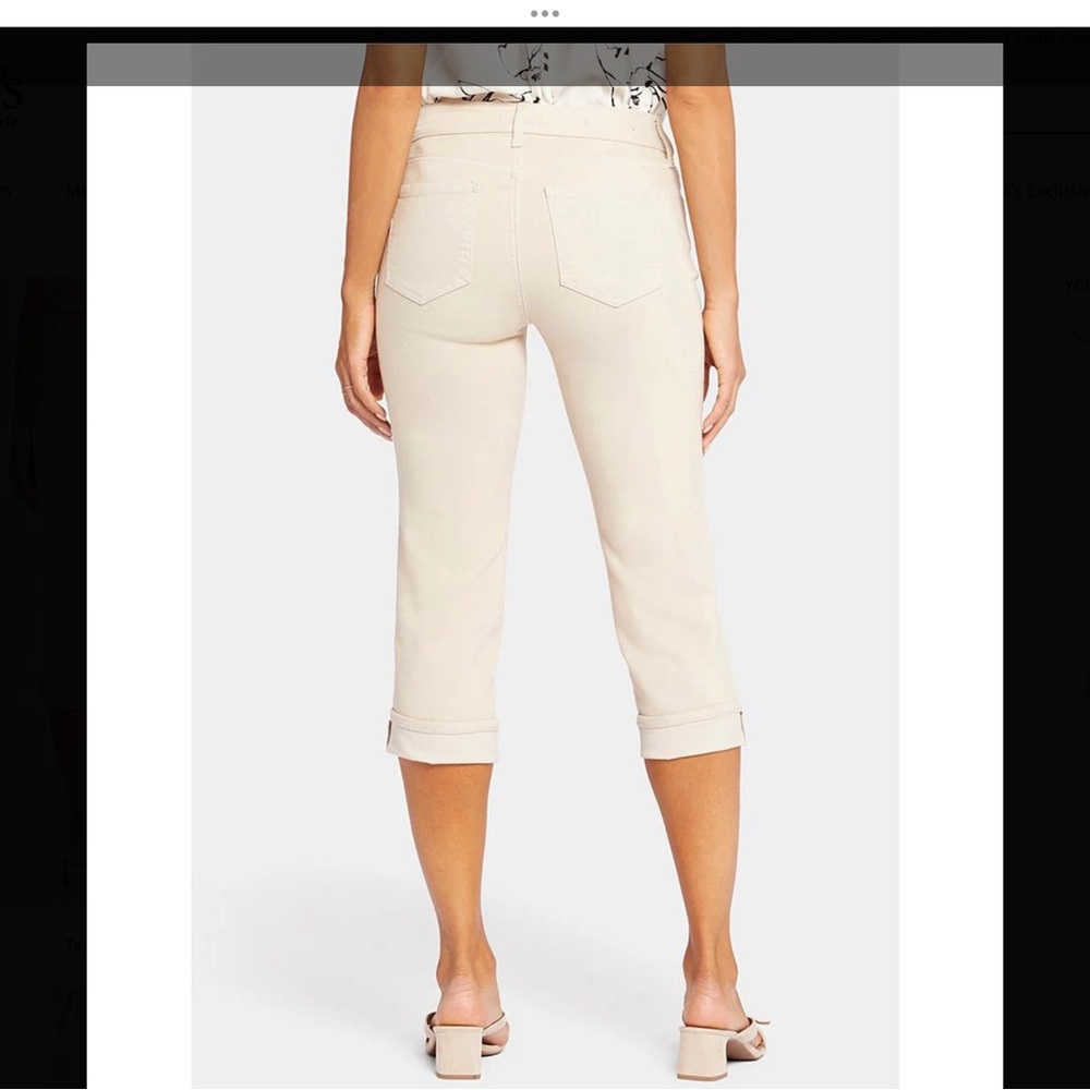 NYDJ Marilyn Crop Cuff Jeans NWT - Picture 2 of 12